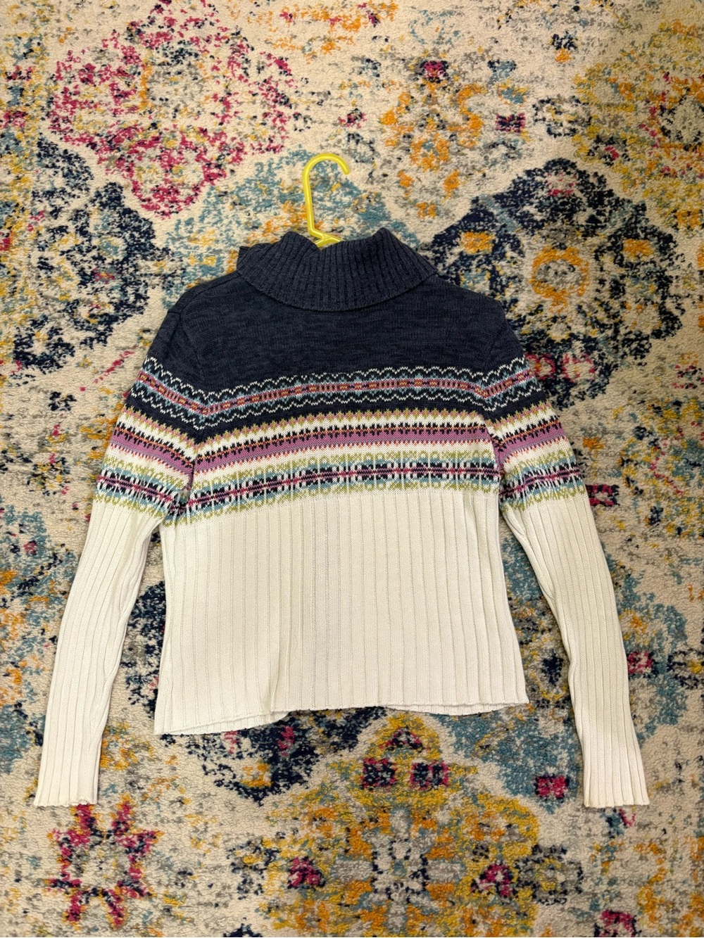 Multicolored Zip Up - Picture 2 of 2